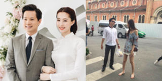 Sau đám cưới cổ tích, Hoa hậu Đặng Thu Thảo tái xuất gầy gò bên chồng đại gia