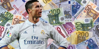 C.Ronaldo là ngôi sao thể thao giàu nhất Châu Âu