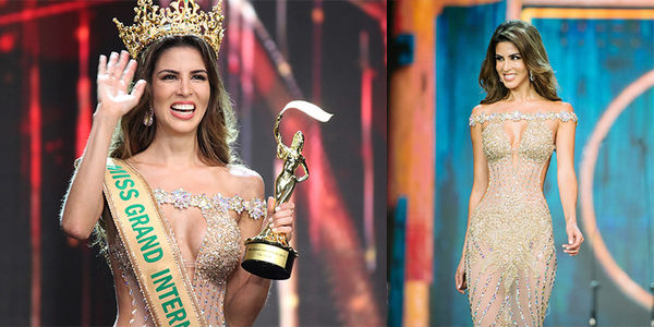 Khoảnh khắc đăng quang của Hoa hậu Peru tại Miss Grand International 2017