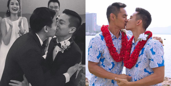 Những đám cưới đồng giới lãng mạn đến mức đáng ghen tị của showbiz Việt