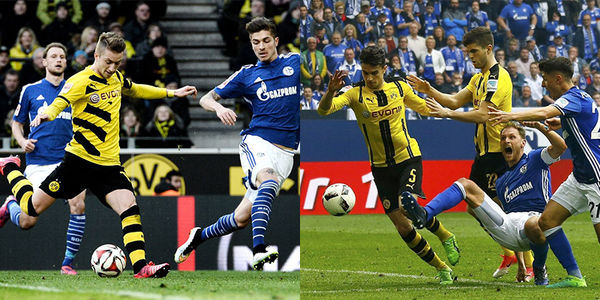 Highlights Borussia Dortmund 4 - 4 Schalke 04: 30 phút điên rồ tại Signal Iduna Park