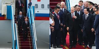 Tổng thống Putin đã đến Đà Nẵng dự APEC