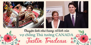 Chuyện tình như trong truyện cổ tích của vợ chồng Thủ tướng Canada "điển trai" Justin Trudeau
