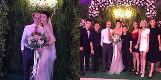 Á quân Vietnam's Next Top Model 2012 và chồng Tây hạnh phúc ngọt ngào trong ngày cưới