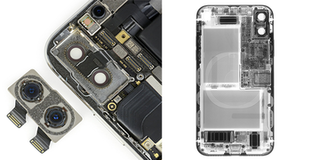 "Mổ” siêu phẩm iPhone X: khối pin mới, cụm camera mới, khả năng sửa chữa trung bình