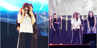 Không nghỉ ngơi, T-ara vừa tới Việt Nam đã đến sân khấu tổng duyệt cho đêm concert
