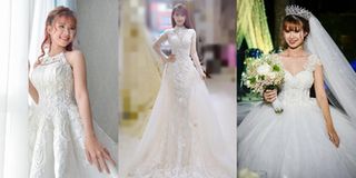 Giá 3 chiếc đầm cưới của Khởi My không bằng 1 chiếc đầm cưới của mỹ nhân Việt