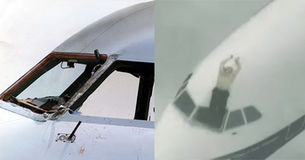 Sự cố hy hữu của lịch sử hàng không: Vỡ cửa kính, máy bay bị thủng cuốn cơ trưởng lơ lửng ngoài trời
