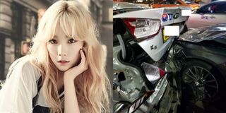 SỐC: Taeyeon (SNSD) nhập viện gấp sau gặp tai nạn xe hơi liên hoàn