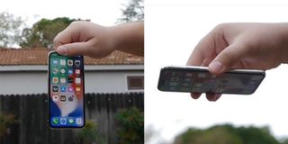 Thí nghiệm thả rơi iPhone X: Cái kết khiến các fan táo phát cuồng với loại kính bền nhất thế giới