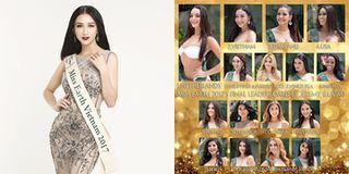 Trên bảng dự đoán cuối cùng, đại diện Việt Nam "chễm chệ" ở vị trí Á hậu Trái đất 2017