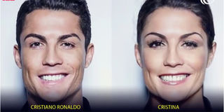 Chết cười với diện mạo của Ronaldo, Messi, Beckham,... phiên bản nữ
