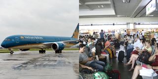 Hủy nhiều chuyến bay do ảnh hưởng của cơn bão số 12