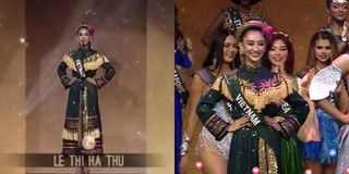Trực tiếp Hoa hậu Trái đất 2017: Hà Thu xuất sắc lọt Top 16
