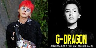 Thực hư thông tin G-Dragon sẽ đến Việt Nam vào đầu tháng 12