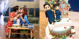 Nhân được quà cưới sớm, Kelvin Khánh - Khởi My hôn nhau khiến fan "rụng tim"