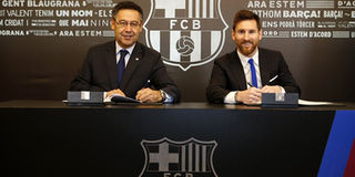 CỰC NÓNG: Messi ký hợp đồng mới với Barca