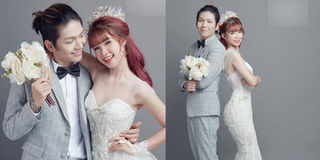 Đây là bộ ảnh cưới "nghiêm túc" nhất của Khởi My - Kelvin Khánh