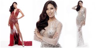 Lộ diện trang phục dạ hội của Nguyễn Thị Loan ở Bán kết Miss Universe 2017