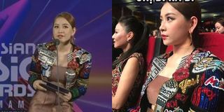 Sau ồn ào hát live như "hết hơi", Chi Pu hát chay tiếng Hàn trên sân khấu MAMA 2017