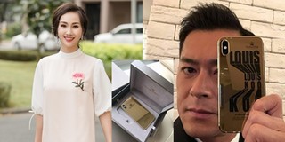 Đây là mỹ nhân Việt đầu tiên ở Việt Nam sở hữu Iphone X vàng 24K "đụng" sao Hoa ngữ