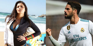 Sara Salamo - bạn gái quyến rũ của sao Real Madrid