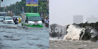 Áp thấp nhiệt đới mạnh lên thành bão tiến thẳng Nam Bộ, Sài Gòn có nguy cơ ngập sâu do triều cường