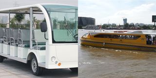 Sài Gòn: Đề xuất mở 3 tuyến xe điện kết nối hệ thống buýt đường sông