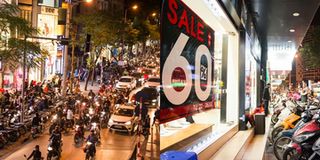 BLACK FRIDAY: Người Hà Nội mặc kệ trời rét vẫn đổ ra phố, “càn quét” cửa hàng để hốt đồ giảm giá
