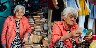 Chuyện về bà cụ tóc trắng, 50 năm theo cái "nghiệp" bán sách cũ vỉa hè Sài Gòn