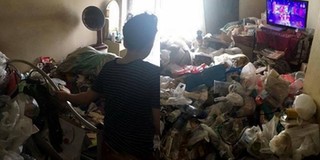 Cô gái biến căn phòng thành một bãi rác kinh hoàng sau 7 năm không một lần dọn dẹp