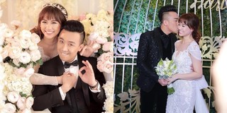 Vợ chồng Trấn Thành xin phép người hâm mộ "off 4 ngày" để kỷ niệm 1 năm ngày cưới