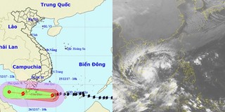 Cơn bão số 16 (bão Tembin) đang đi lệch xuống phía Nam, có dấu hiệu suy yếu dần