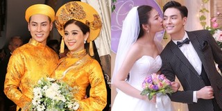 Đám cưới cùng ngày: Lâm Khánh Chi - Chúng Huyền Thanh, ai hoàng tráng hơn ai?