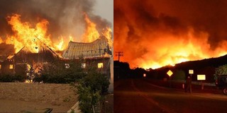 Thảm họa cháy rừng tái diễn tại California: Ngọn lửa kinh hoàng vẫn nằm ngoài tầm kiểm soát
