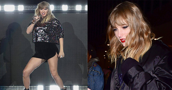 Taylor Swift lộ đùi to, thân hình mập mạp tăng 7kg hát "Look what you made me do"