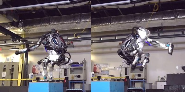 Robot có khả năng nhào lộn như người khiến giới công nghệ lo lắng về tương lai nhân loại
