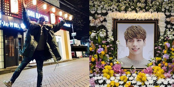 Seungri bị ném đá dữ dội vì đăng ảnh vui vẻ khai trương nhà hàng mới khi tang lễ Jonghuyn diễn ra