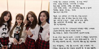 Nghẹn ngào với bức thư tay của Hyomin, chính thức thông báo T-ara tan rã
