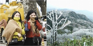 Không khí lạnh tăng cường, vùng núi cao xuất hiện băng giá, Hà Nội rét nhất trong vòng 2 năm qua