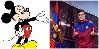 Lý giải hình xăm chuột Mickey trên người Philippe Coutinho