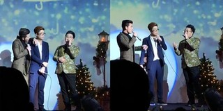 Bộ ba "Anh trai mưa" khủng nhất hệ mặt trời cất tiếng hát: Quốc Thiên, Bùi Anh Tuấn, Trung Quân Idol
