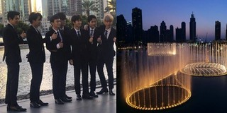Fan Kpop ghen tị phát hờn với sân khấu nhạc nước hoành tráng fan Dubai dành cho EXO