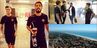 Vừa đến Barca, Coutinho đã được Suarez dẫn đi mua nhà