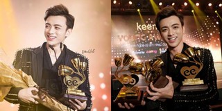 Soobin Hoàng Sơn lập cú hat-trick ngoạn mục ở Keeng Young Awards 2017