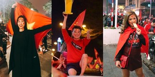 Sao Việt ăn diện thế nào khi xuống đường "đi bão" ăn mừng chiến thắng U23?