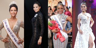 Phản ứng của các thí sinh về chiến thắng của tân Hoa hậu Hoàn vũ Việt Nam H’Hen Niê