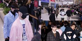 Dàn trai đẹp Wanna One tiều tụy giữa sân bay sau sự cố fan hâm mộ bị bắt