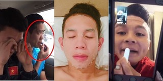 "Phát sốt" với khoảnh khắc "làm điệu" không kém chị em của các tuyển thủ U23 Việt Nam