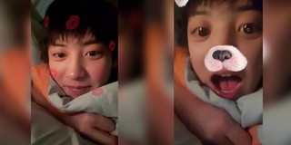 Chanyeol gây sốt vì quá dễ thương khi vừa "ngái ngủ" vừa livestream trò chuyện cùng các fan EXO-L
